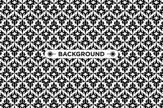 background black seamless pattern with unique ethnic texture vector