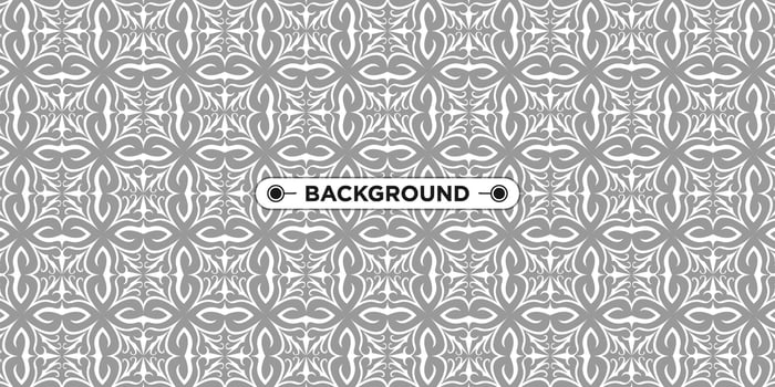 seamless pattern gray background with a unique abstract ethnic texture vector