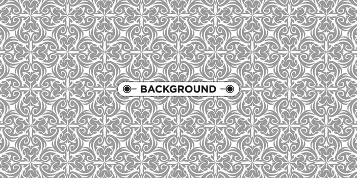 seamless pattern gray background with a unique abstract ethnic texture vector