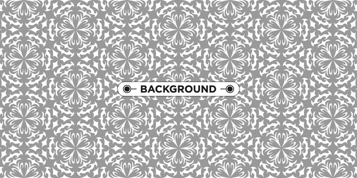 seamless pattern gray background with a unique abstract ethnic texture vector