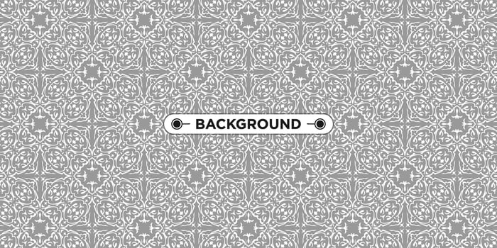 seamless pattern gray background with a unique abstract ethnic texture vector