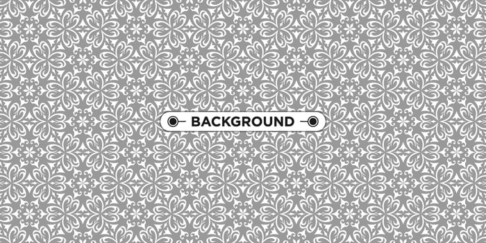 seamless pattern gray background with a unique abstract ethnic texture vector