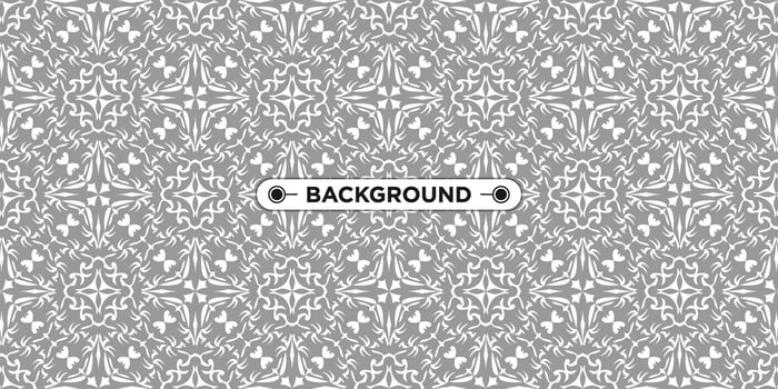 seamless pattern gray background with a unique abstract ethnic texture vector