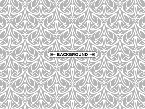 gray ethnic abstract background seamless elegant pattern vector