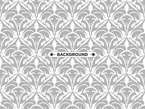 gray ethnic abstract background seamless elegant pattern vector