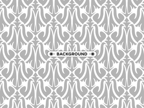 gray ethnic abstract background seamless elegant pattern vector