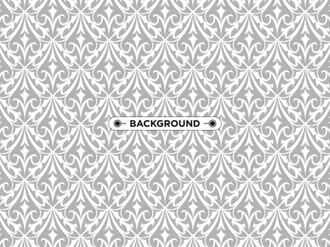 gray ethnic abstract background seamless elegant pattern vector