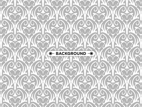 gray ethnic abstract background seamless elegant pattern vector