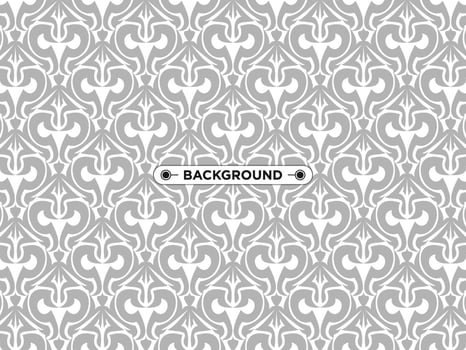 gray ethnic abstract background seamless elegant pattern vector