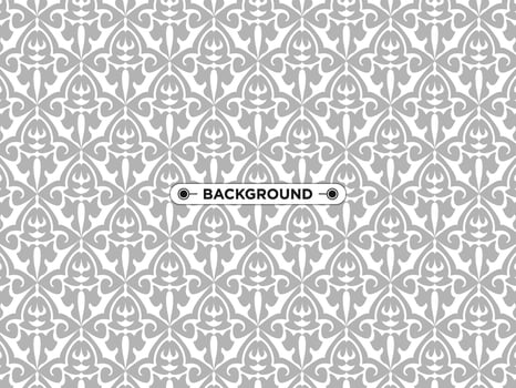 gray ethnic abstract background seamless elegant pattern vector
