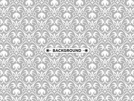 gray ethnic abstract background seamless elegant pattern vector