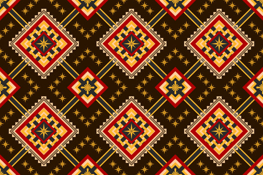 Abstract ethnic geometric pattern,print,border,tradition,ethnic oriental floral seamless pattern,illustration,Gemetric ethnic oriental ikat pattern traditional vector