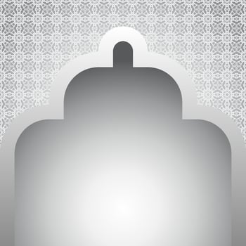 Ramadan islamic background vector