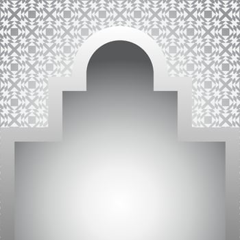 Ramadan islamic background vector
