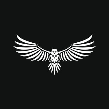eagle vector design for logo icon