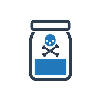 Poison Icon Vector