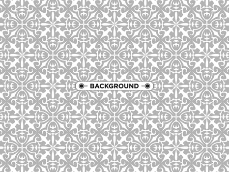 gray background with unique ethnic texture vector