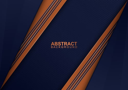 Abstract bronze and dark tringles with lines background. Vector illustration.