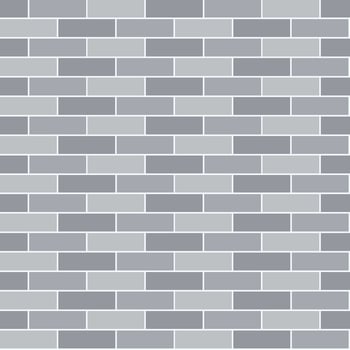 Seamless background, gray brick wall, suitable for wallpaper, case, room wall, fabric pattern, glass pattern. vector