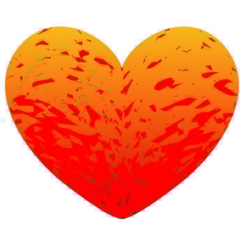 Heart Decoration. Valentine's Day. vector
