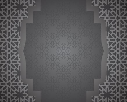 Islamic background design vector