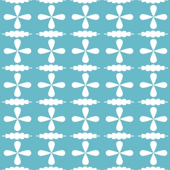 geometric seamless abstract pattern on blue background vector