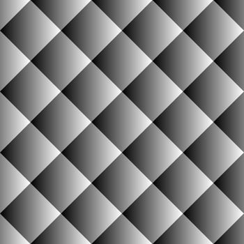 Seamless Black and White Squares Pattern Background vector