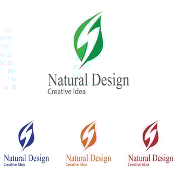Leaf icon Vector Illustration design Logo template