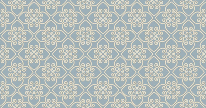 Abstract floral seamless pattern. Mosaic floral ornamental background. Muslim ornament in arab orient style with Arabic, Turkish, Indian motifs. Good for fabric, textile, wallpaper background design vector
