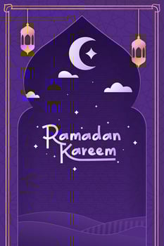 Ramadan Kareem background vector