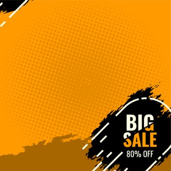 illustration vector graphic of info price list big sale abstract sale banner