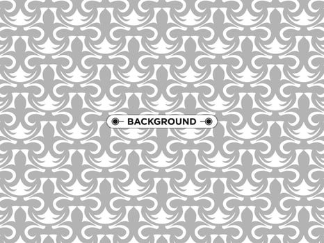 nice ethnic gray seamless pattern vector