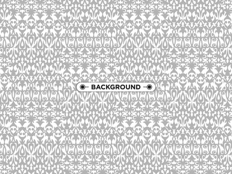 gray background with ethnic texture vector