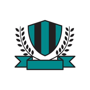 FOOTBALL LOGO ICON ILLUSTRATION SYMBOLS DESIGN vector