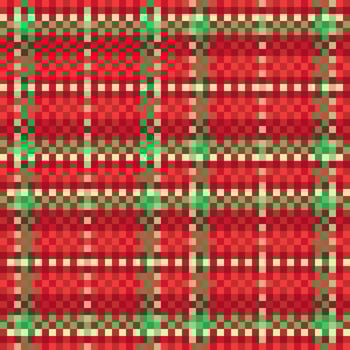 Christmas checkered pattern background. vector