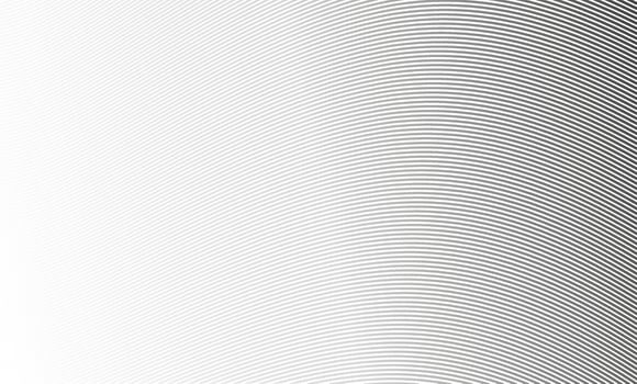 Abstract diagonal curved line background. Stripe pattern vector design. White background