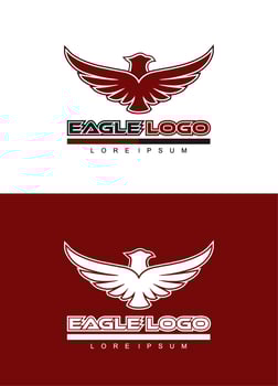 Eagle Logo Design Template vector