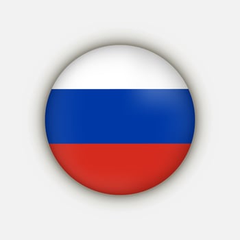 Country Russia. Russia flag. Vector illustration.