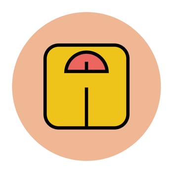 Weight Scale Concepts vector