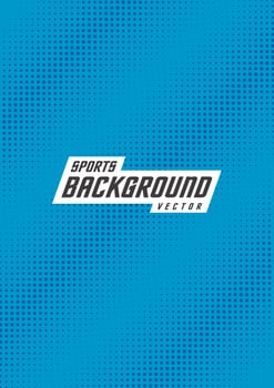Background for a sports shirt, halftone blue. vector
