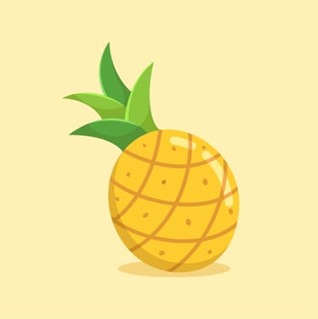 Illustration vector graphic of Pineapple