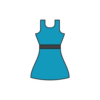 dress vector for symbol icon website presentation