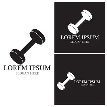 Fitness Logo Design vector illustrationicon