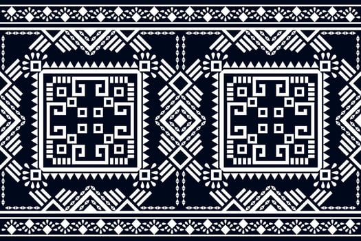 Seamless geometric ethnic asian oriental and tradition pattern design for texture and background. Silk and fabric pattern decoration for carpet, clothing, wrapping and wallpaper vector