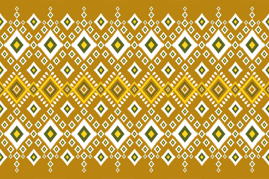 Seamless geometric ethnic asian oriental and tradition pattern design for texture and background. Silk and fabric pattern decoration for carpet, clothing, wrapping and wallpaper vector