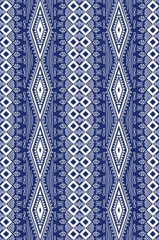 Seamless geometric ethnic asian oriental and tradition pattern design for texture and background. Silk and fabric pattern decoration for carpet, clothing, wrapping and wallpaper vector