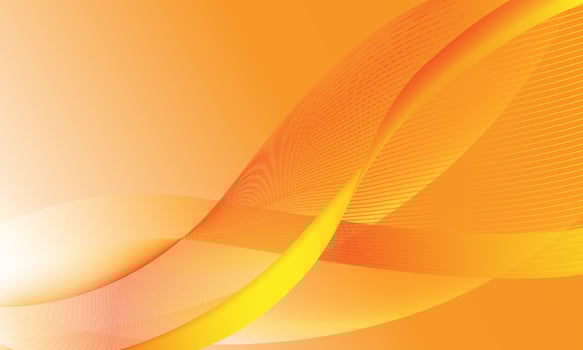 Orange Wavy abstract background vector illustration. Soft orange gradient wave background vector.