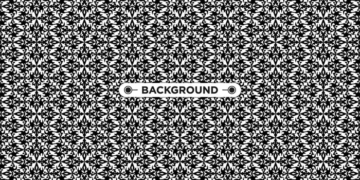 black and white background with ethnic texture vector