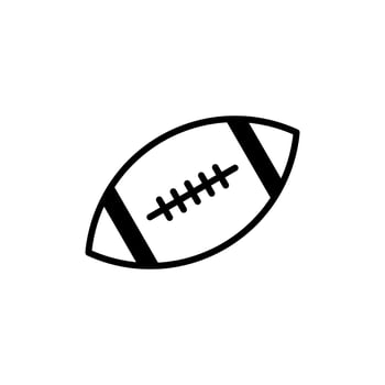 Sport, Ball, Game Solid Line Icon Vector Illustration Logo Template. Suitable For Many Purposes.