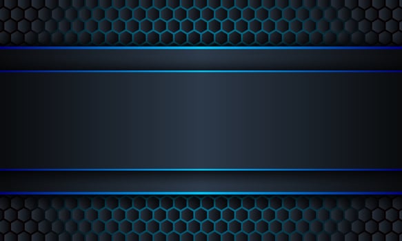 Abstract dark navy stripe with blue lines background. vector